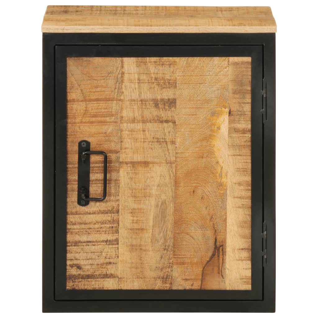Koupelnová Skříňka 40 X 30 X 50 Cm Masivní Mangovník A Železo