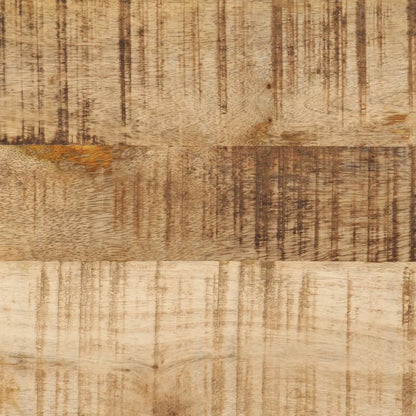 Koupelnová Skříňka 40 X 30 X 60 Cm Masivní Mangovníkové Dřevo Antracitová