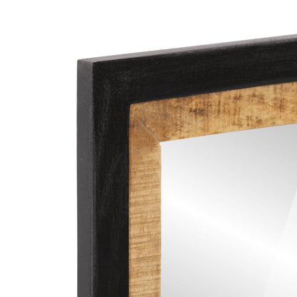 Koupelnové Zrcadlo 55 X 1 X 60 Cm Sklo A Masivní Mangovník