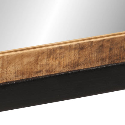 Koupelnové Zrcadlo 55 X 1 X 60 Cm Sklo A Masivní Mangovník