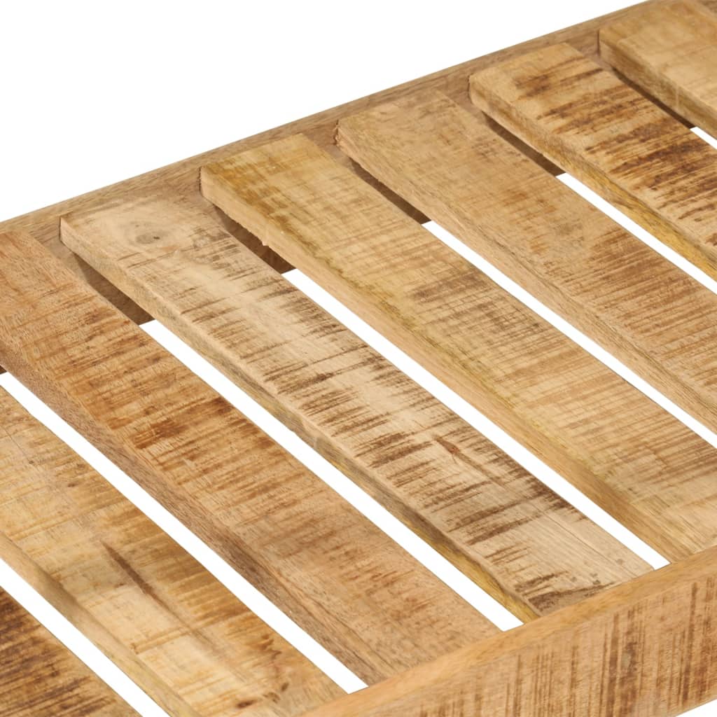 Stojan Na Oblečení Na Kolečkách 90X35X190 Cm Mangovník A Železo