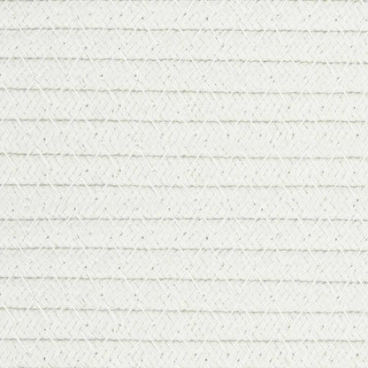 Úložný Koš Hnědý A Bílý Ø 49 X 65 Cm Bavlna