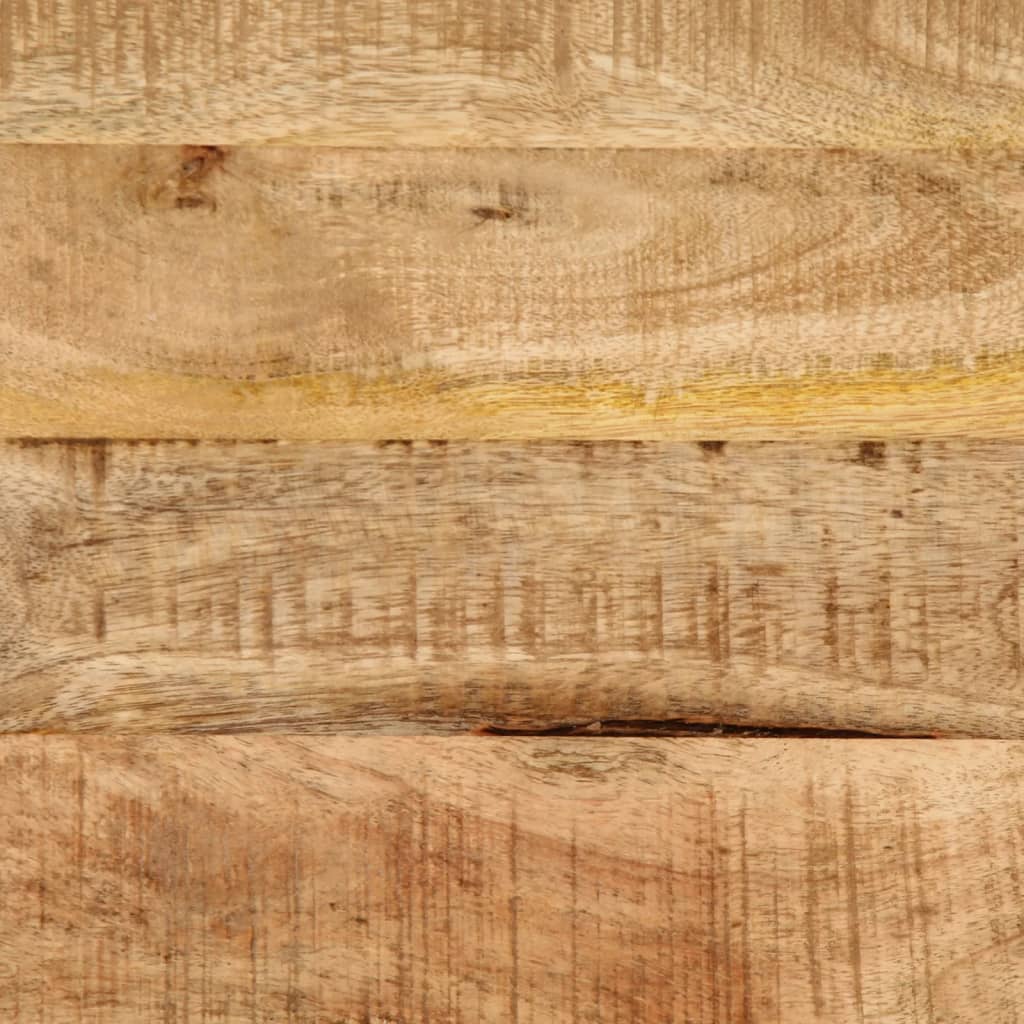 Noční Stolek 40 X 30 X 52,5 Cm Masivní Hrubé Mangovníkové Dřevo