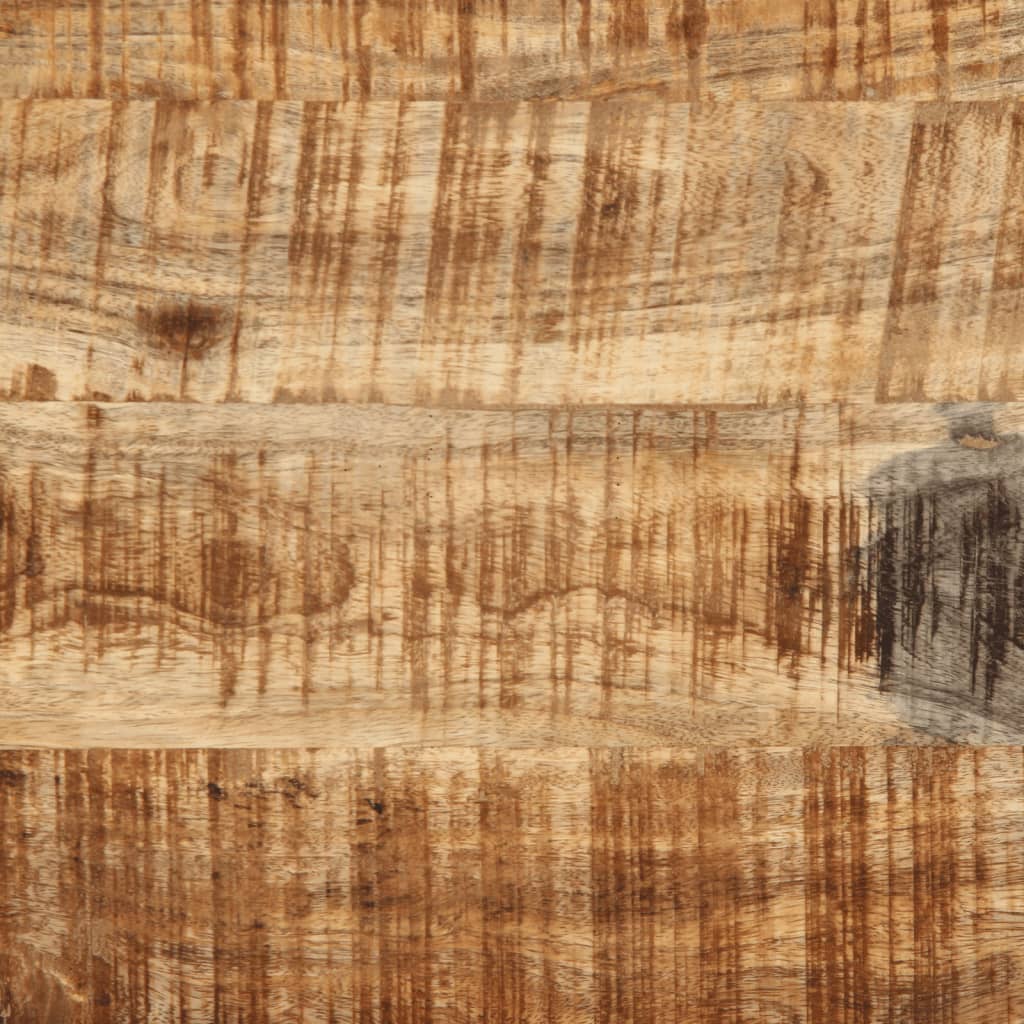 Kuchyňský Vozík 80X55X70 Cm Masivní Hrubé Mangovníkové Dřevo