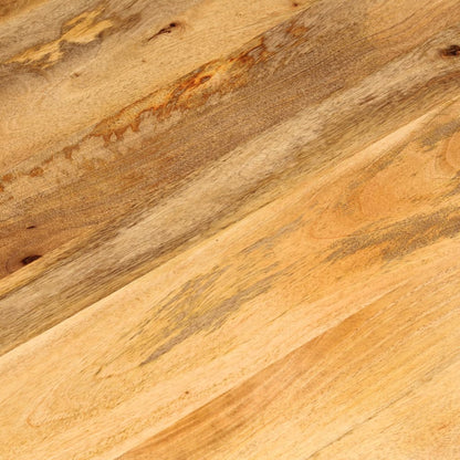Stolní Deska Ø 70 X 2,5 Cm Kulatá Masivní Mangovníkové Dřevo Mangovníkové Dřevo (Přírodní)