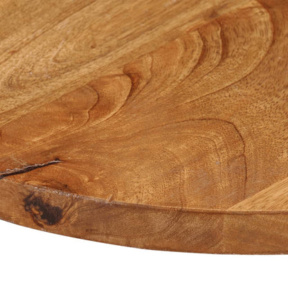 Stolní Deska Ø 50 X 3,8 Cm Kulatá Masivní Mangovníkové Dřevo