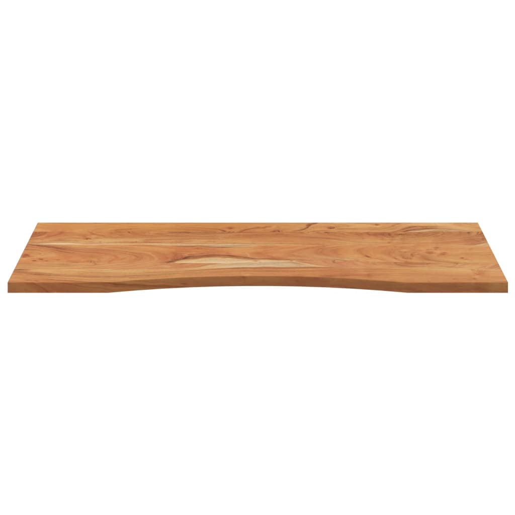Stolní Deska 110X50X2,5 Cm Obdélníková Masivní Akáciové Dřevo