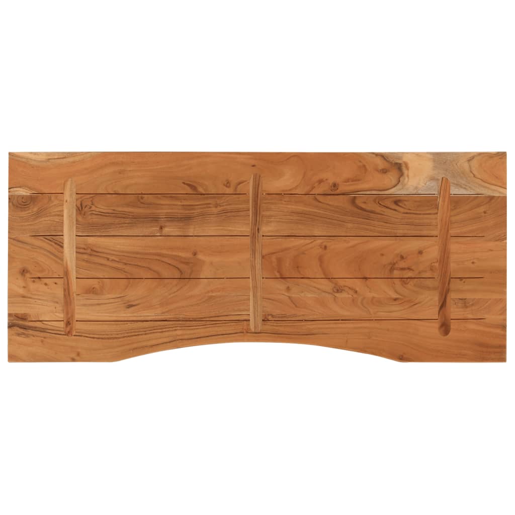 Stolní Deska 110X50X2,5 Cm Obdélníková Masivní Akáciové Dřevo