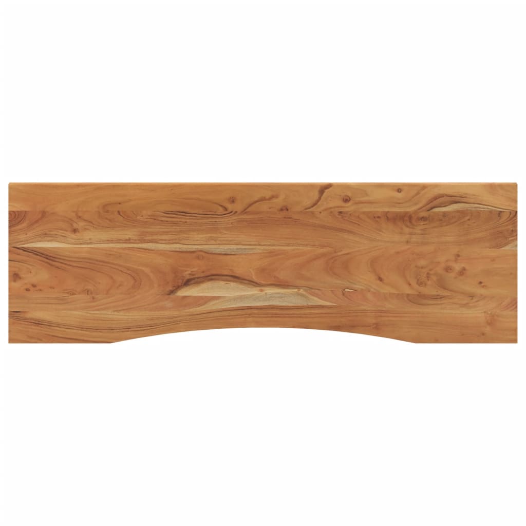 Stolní Deska 140X50X2,5 Cm Obdélníková Masivní Akáciové Dřevo