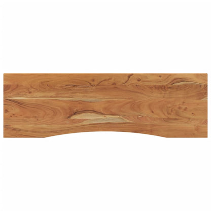 Stolní Deska 140X50X2,5 Cm Obdélníková Masivní Akáciové Dřevo