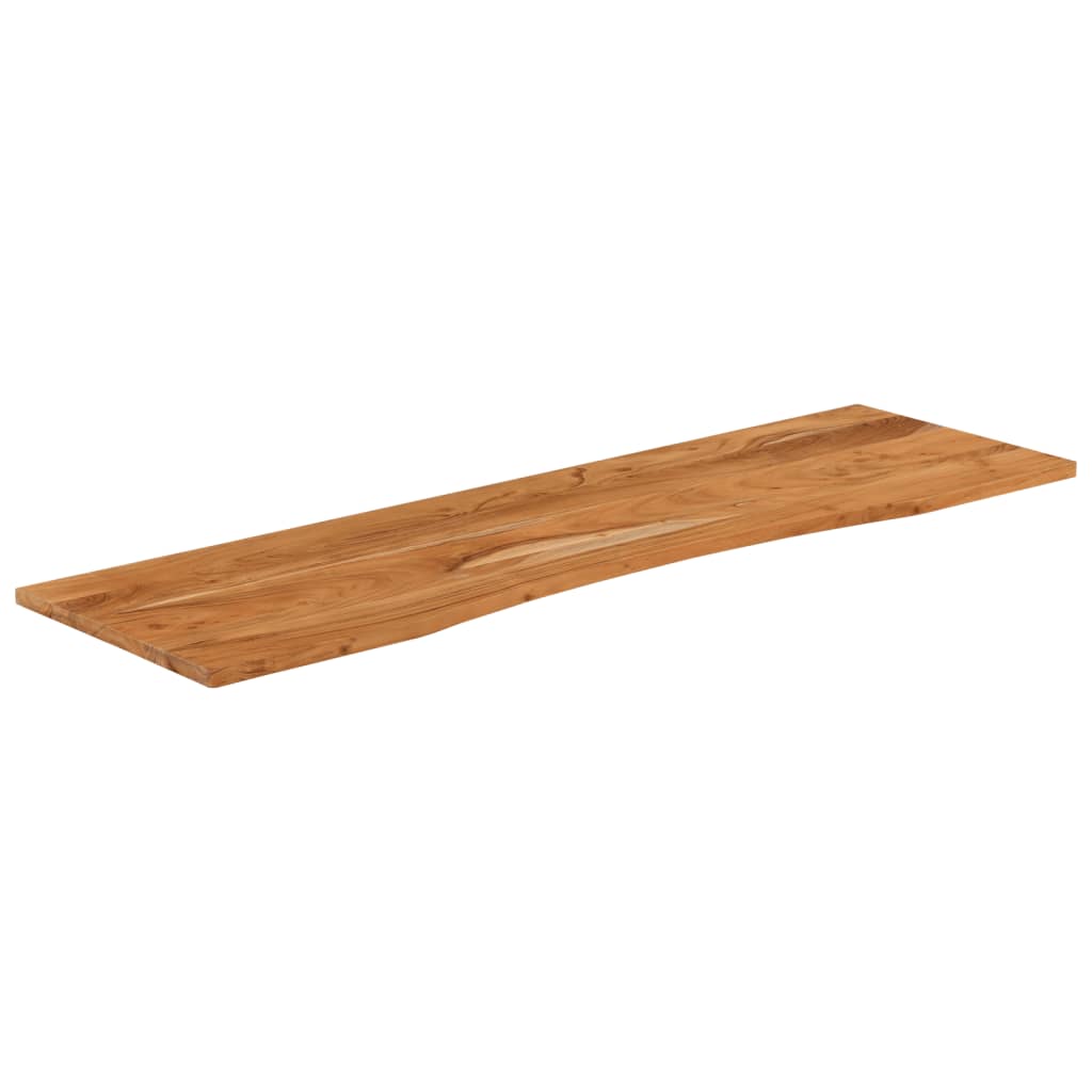 Stolní Deska 140X50X2,5 Cm Obdélníková Masivní Akáciové Dřevo