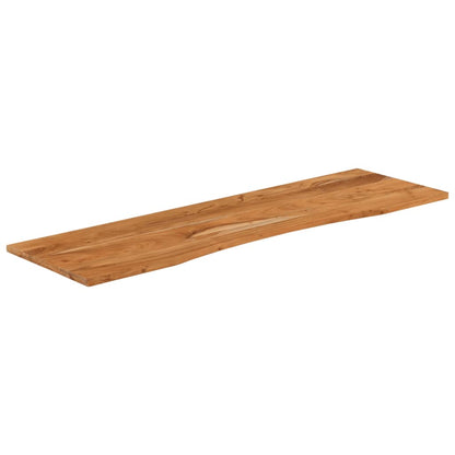 Stolní Deska 140X50X2,5 Cm Obdélníková Masivní Akáciové Dřevo