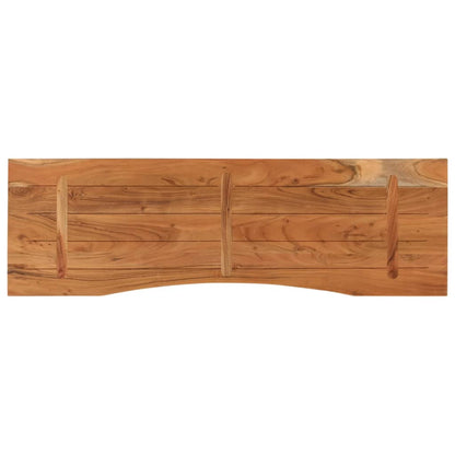 Stolní Deska 140X50X2,5 Cm Obdélníková Masivní Akáciové Dřevo
