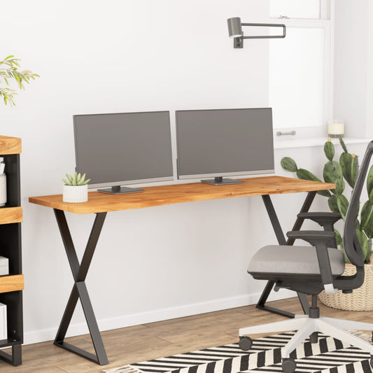 Stolní Deska 140X50X2,5 Cm Obdélníková Masivní Akáciové Dřevo