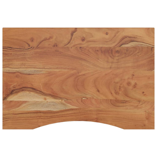 Stolní Deska 100X60X2,5 Cm Obdélníková Masivní Akáciové Dřevo