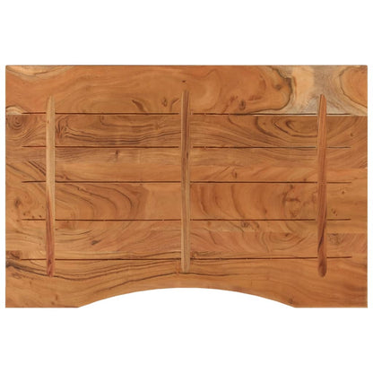 Stolní Deska 100X60X2,5 Cm Obdélníková Masivní Akáciové Dřevo