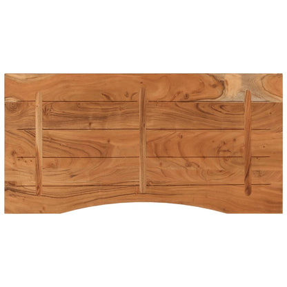 Stolní Deska 120X60X2,5 Cm Obdélníková Masivní Akáciové Dřevo