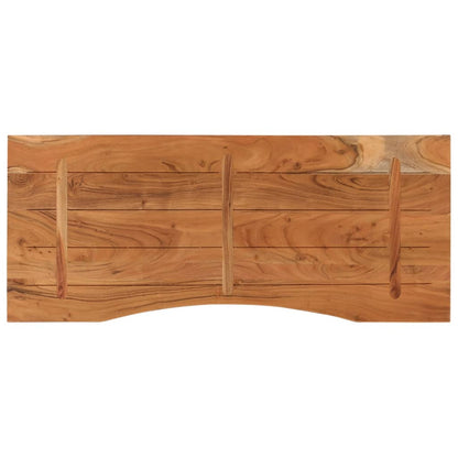Stolní Deska 140X60X2,5 Cm Obdélníková Masivní Akáciové Dřevo
