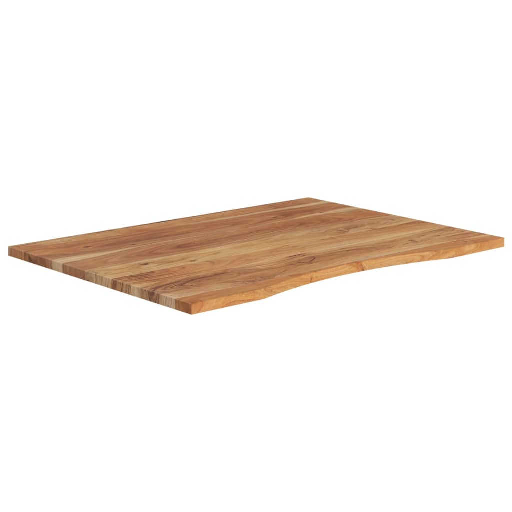 Stolní Deska 100X80X2,5 Cm Obdélníková Masivní Akáciové Dřevo