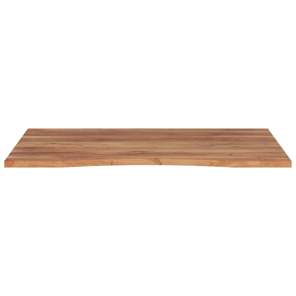 Stolní Deska 100X80X2,5 Cm Obdélníková Masivní Akáciové Dřevo
