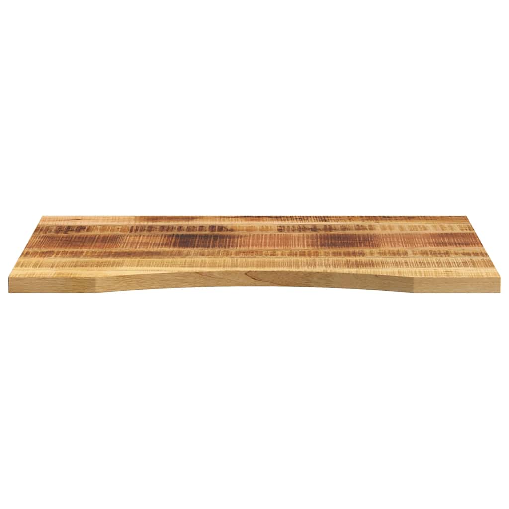 Stolní Deska S Výřezem 80 X 50 X 2,5 Cm Masivní Hrubý Mangovník
