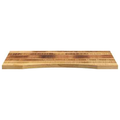 Stolní Deska S Výřezem 80 X 50 X 2,5 Cm Masivní Hrubý Mangovník