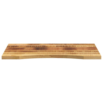 Stolní Deska S Výřezem 100X50X2,5 Cm Masivní Hrubý Mangovník