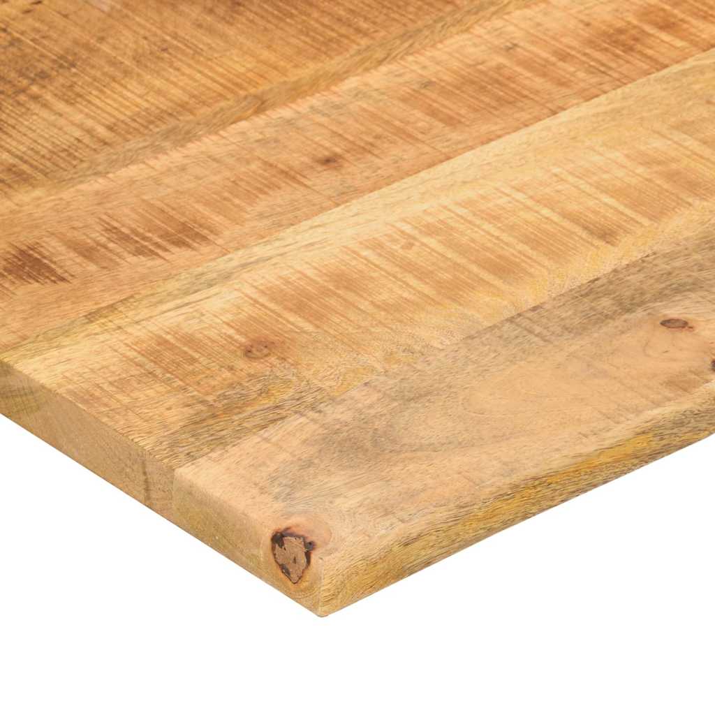 Stolní Deska S Výřezem 100X50X2,5 Cm Masivní Hrubý Mangovník