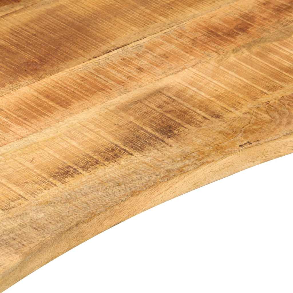 Stolní Deska S Výřezem 100X50X2,5 Cm Masivní Hrubý Mangovník