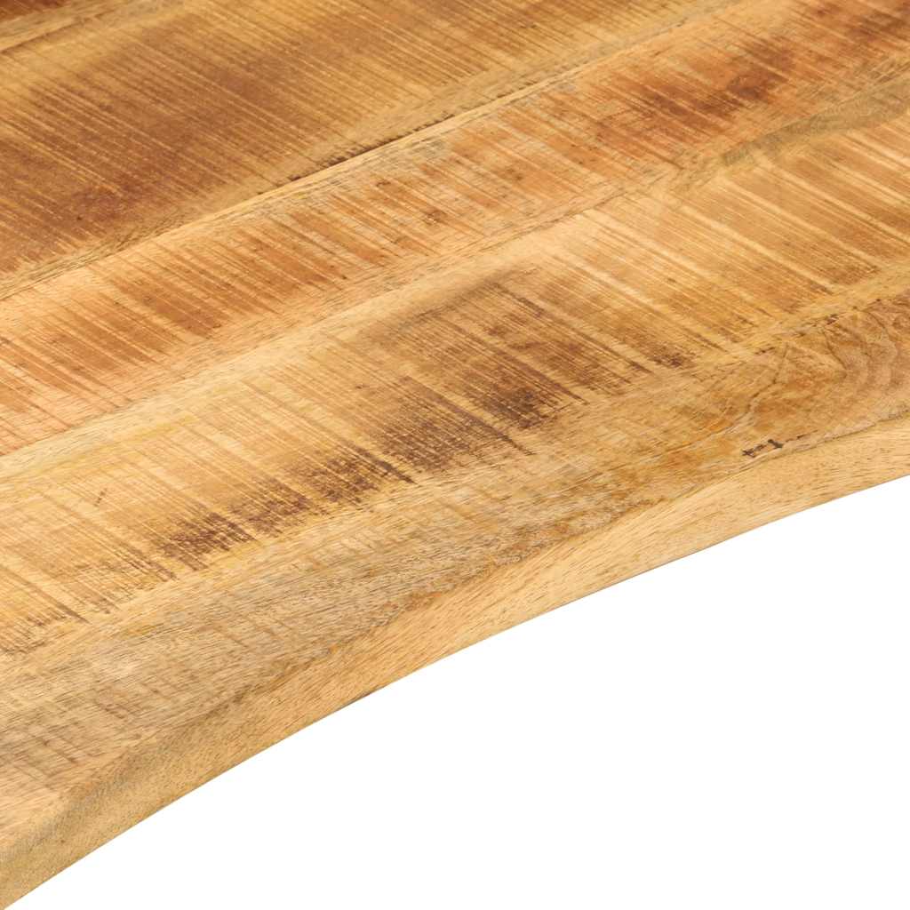 Stolní Deska S Výřezem 120X50X2,5 Cm Masivní Hrubý Mangovník