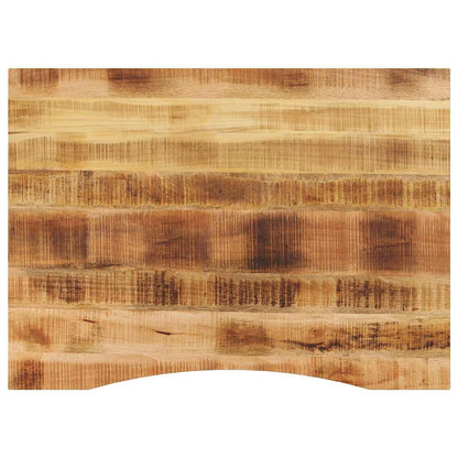Stolní Deska S Výřezem 110X80X2,5 Cm Masivní Hrubý Mangovník