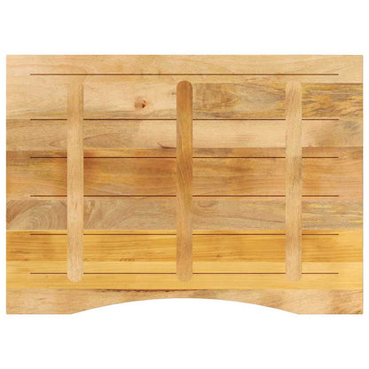 Stolní Deska S Výřezem 110X80X2,5 Cm Masivní Hrubý Mangovník
