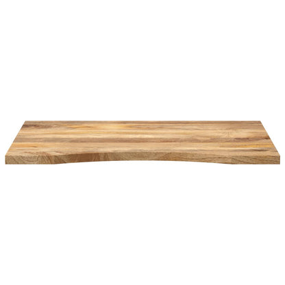 Stolní Deska S Výřezem 90 X 50 X 2,5 Cm Masivní Hrubý Mangovník Dub Sonoma