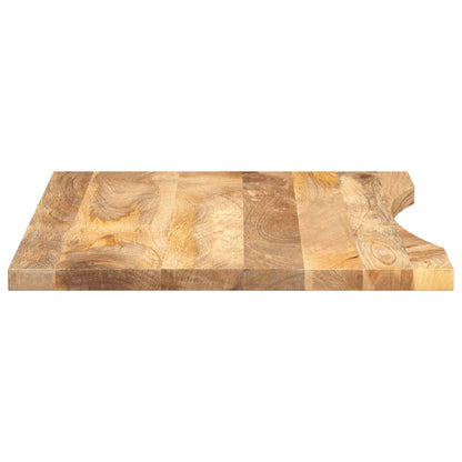 Stolní Deska S Výřezem 100X50X2,5 Cm Masivní Hrubý Mangovník Dub Sonoma