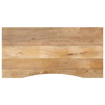 Stolní Deska S Výřezem 120X50X2,5 Cm Masivní Hrubý Mangovník Dub Sonoma