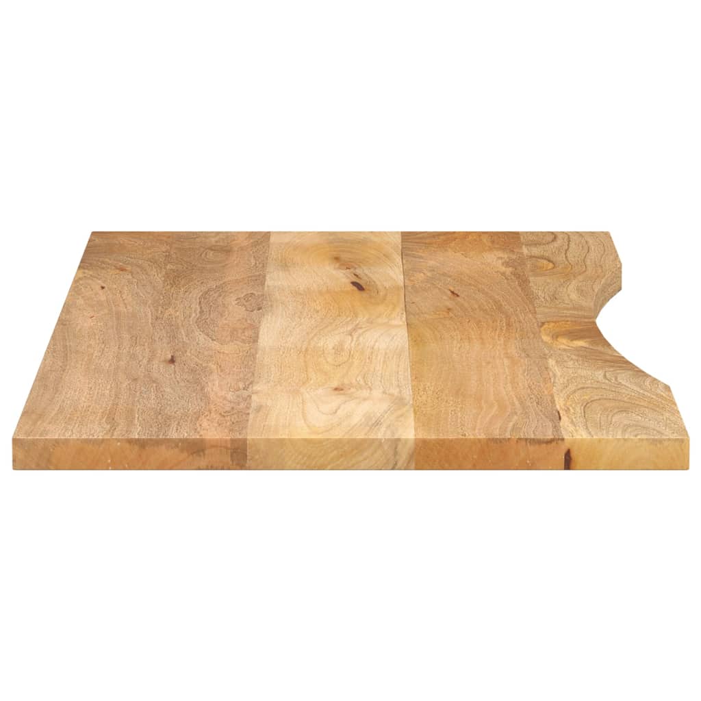 Stolní Deska S Výřezem 120X50X2,5 Cm Masivní Hrubý Mangovník Dub Sonoma