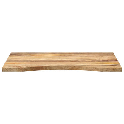 Stolní Deska S Výřezem 90 X 60 X 2,5 Cm Masivní Hrubý Mangovník