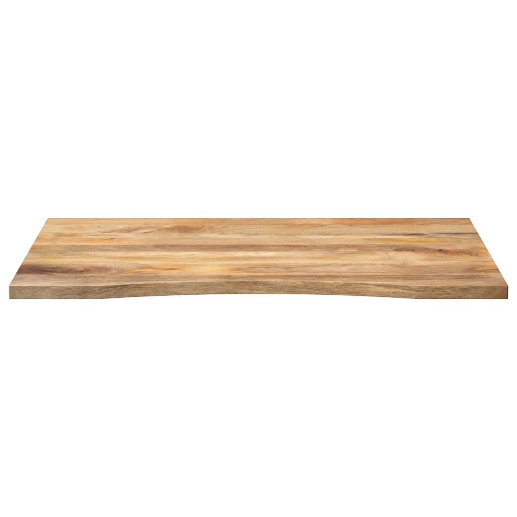 Stolní Deska S Výřezem 100X80X2,5 Cm Masivní Hrubý Mangovník