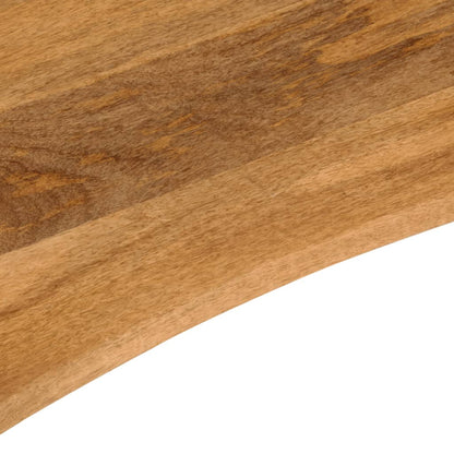 Stolní Deska S Výřezem 80 X 50 X 2,5 Cm Masivní Hrubý Mangovník