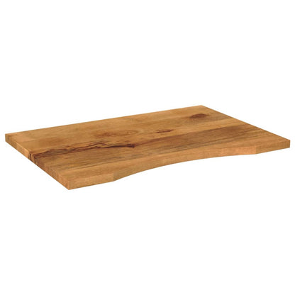 Stolní Deska S Výřezem 100X60X2,5 Cm Masivní Hrubý Mangovník