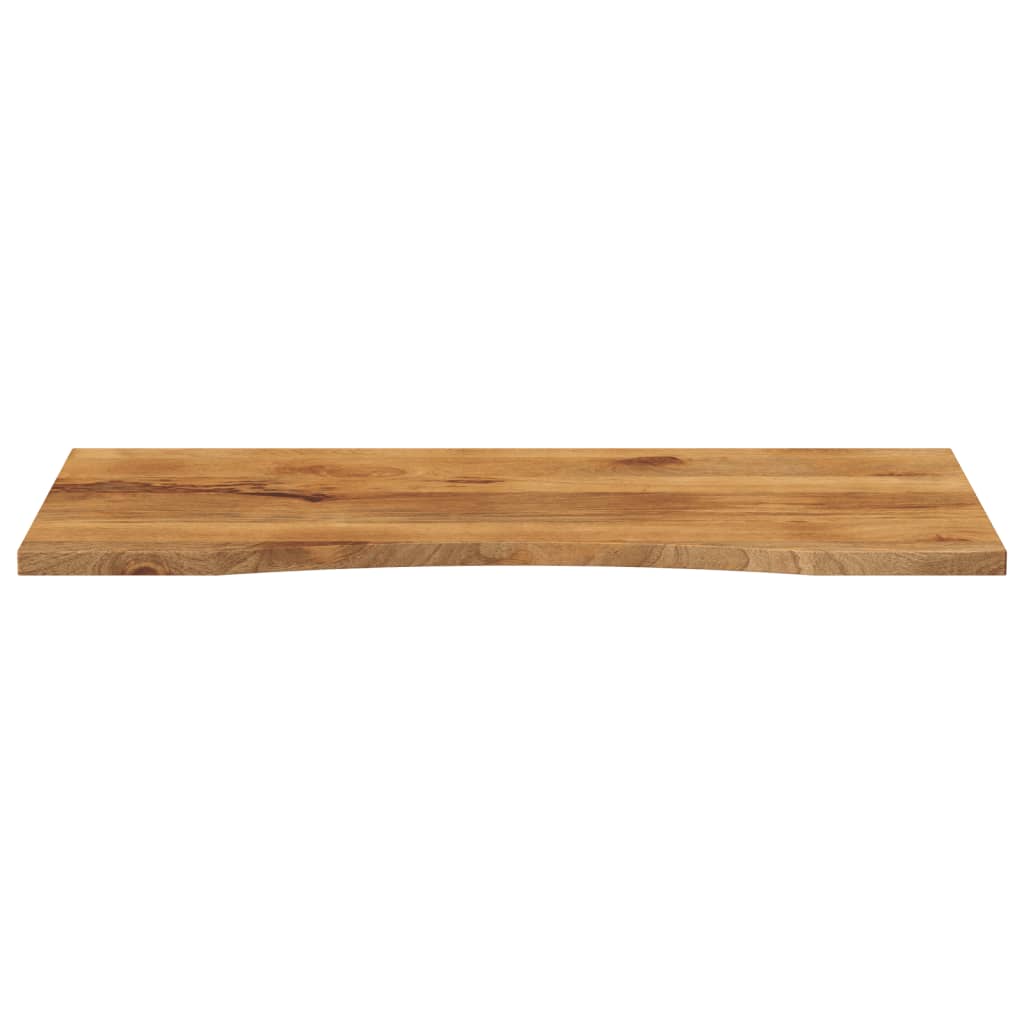 Stolní Deska S Výřezem 120X60X2,5 Cm Masivní Hrubý Mangovník
