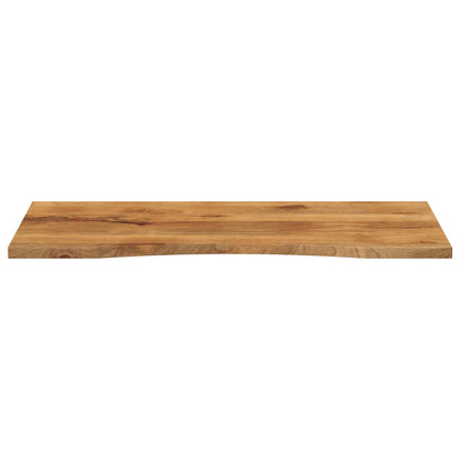 Stolní Deska S Výřezem 120X60X2,5 Cm Masivní Hrubý Mangovník