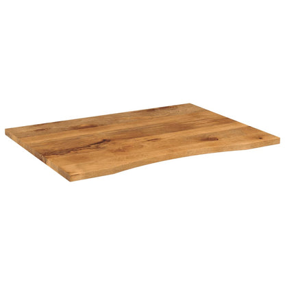 Stolní Deska S Výřezem 100X80X2,5 Cm Masivní Hrubý Mangovník Dub Sonoma
