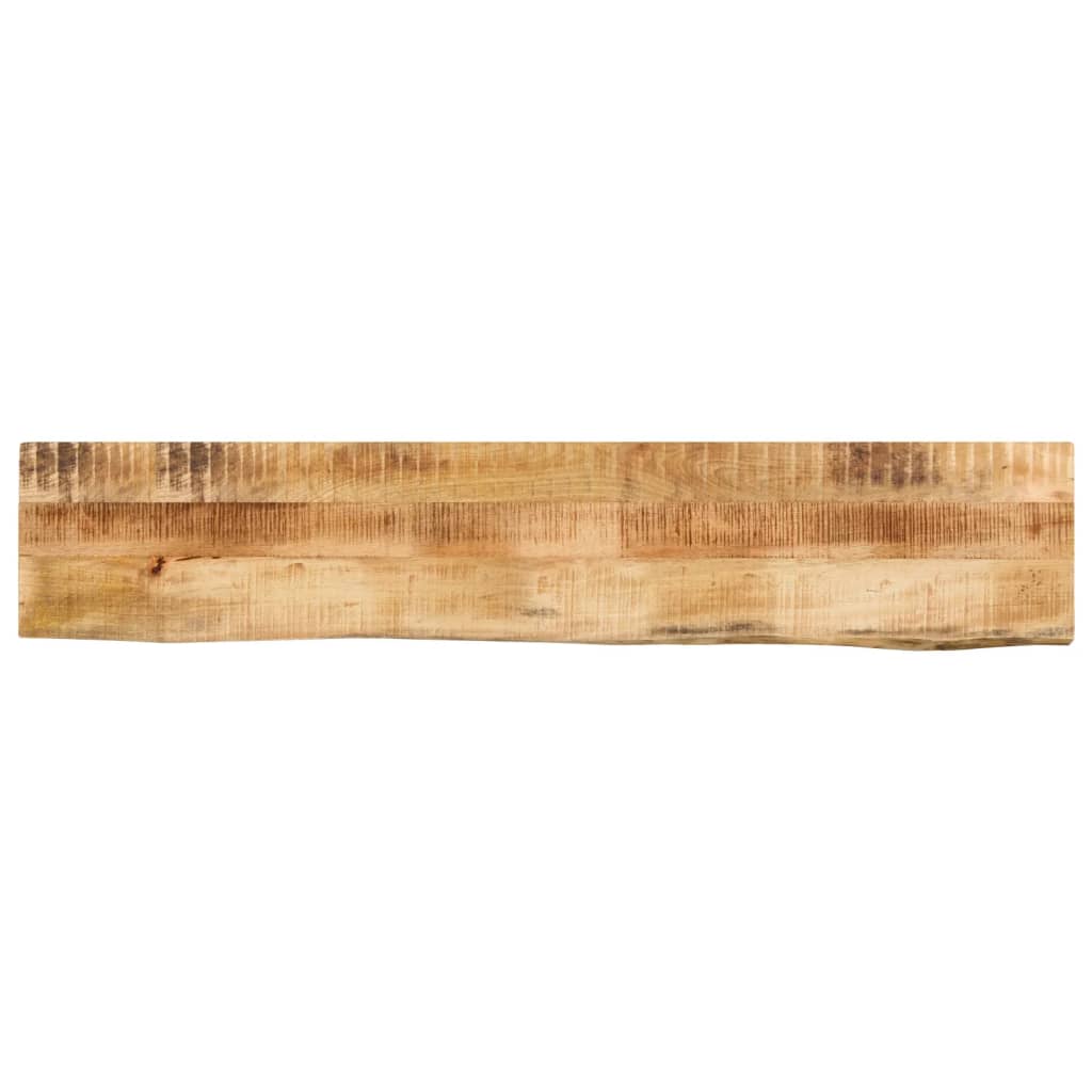 Stolní Deska 120X40X3,8 Cm Obdélník Masivní Akácie Živá Hrana Přírodní