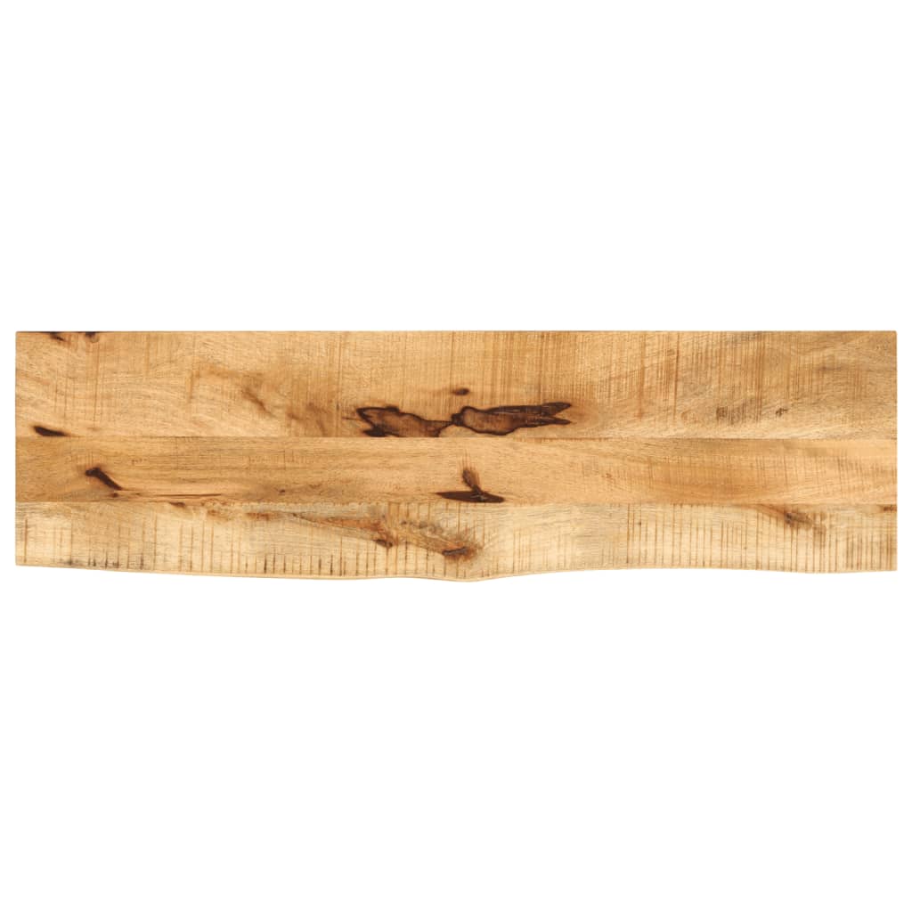 Stolní Deska 120X40X3,8 Cm Obdélník Masivní Akácie Živá Hrana Přírodní