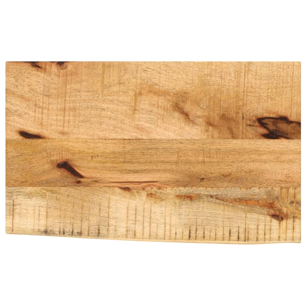 Stolní Deska 120X40X3,8 Cm Obdélník Masivní Akácie Živá Hrana Přírodní