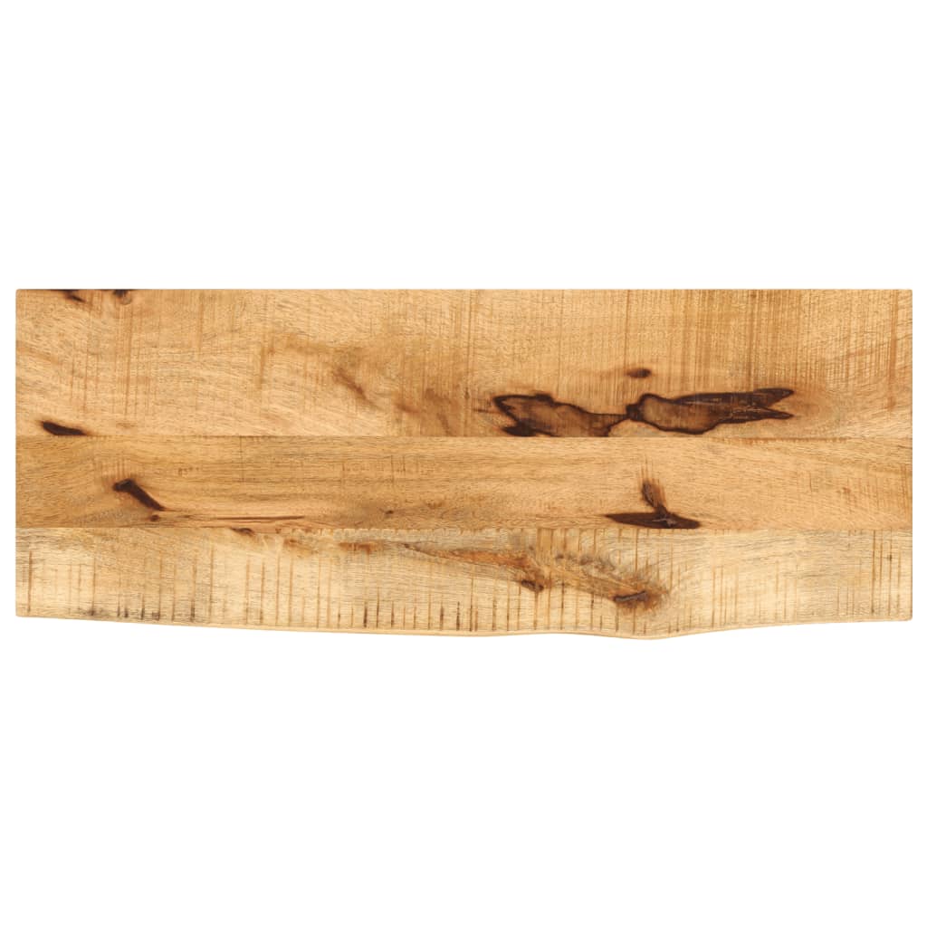 Stolní Deska 120X40X3,8 Cm Obdélník Masivní Akácie Živá Hrana Přírodní