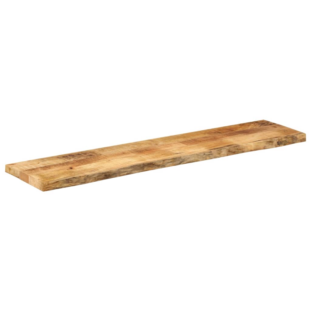 Stolní Deska 160X20X3,8 Cm Živá Hrana Hrubé Mangovníkové Dřevo