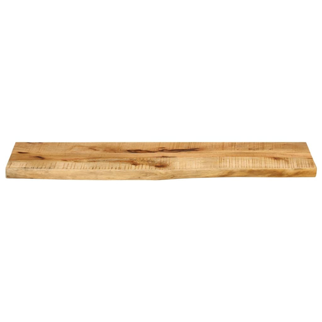 Stolní Deska 110X30X3,8 Cm Živá Hrana Hrubé Mangovníkové Dřevo