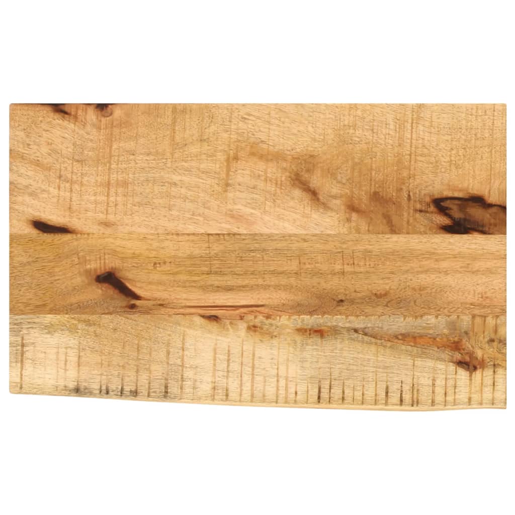 Stolní Deska 120X40X3,8 Cm Obdélník Masivní Akácie Živá Hrana Přírodní
